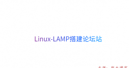 Linux-LAMP搭建论坛站