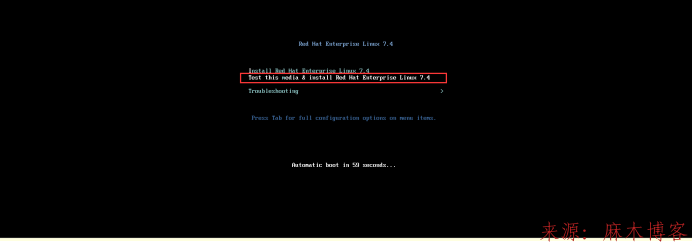 如何在VM虚拟机安装红帽Rhel-server-7.4-x86_64第13张-麻木站